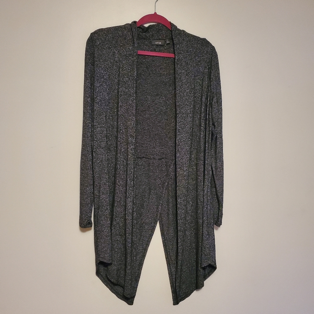 Lightweight open cardigan.